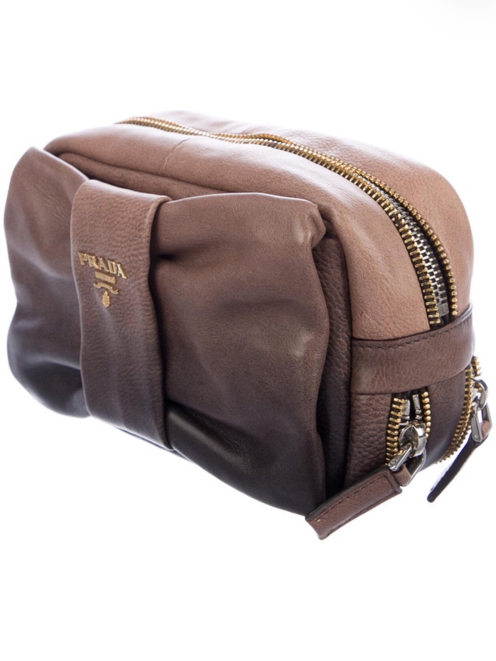 Prada Vitello Glacé Bow Clutch - Picture 4 of 7